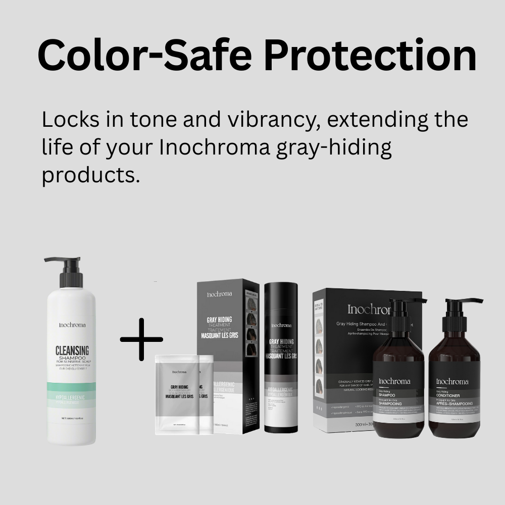 Inochroma Fragrance-Free Cleansing Shampoo for Sensitive & Color-Treated Scalp
