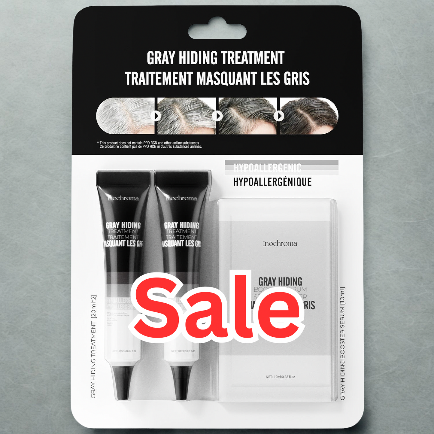 Clearance gray hiding treatment trial size 5 packs