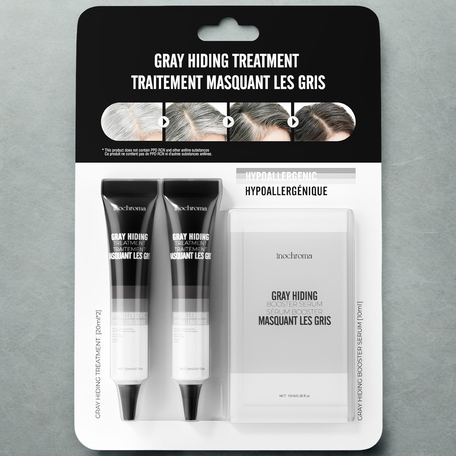 Inochroma Gray Hiding Treatment - Trial Size Kit