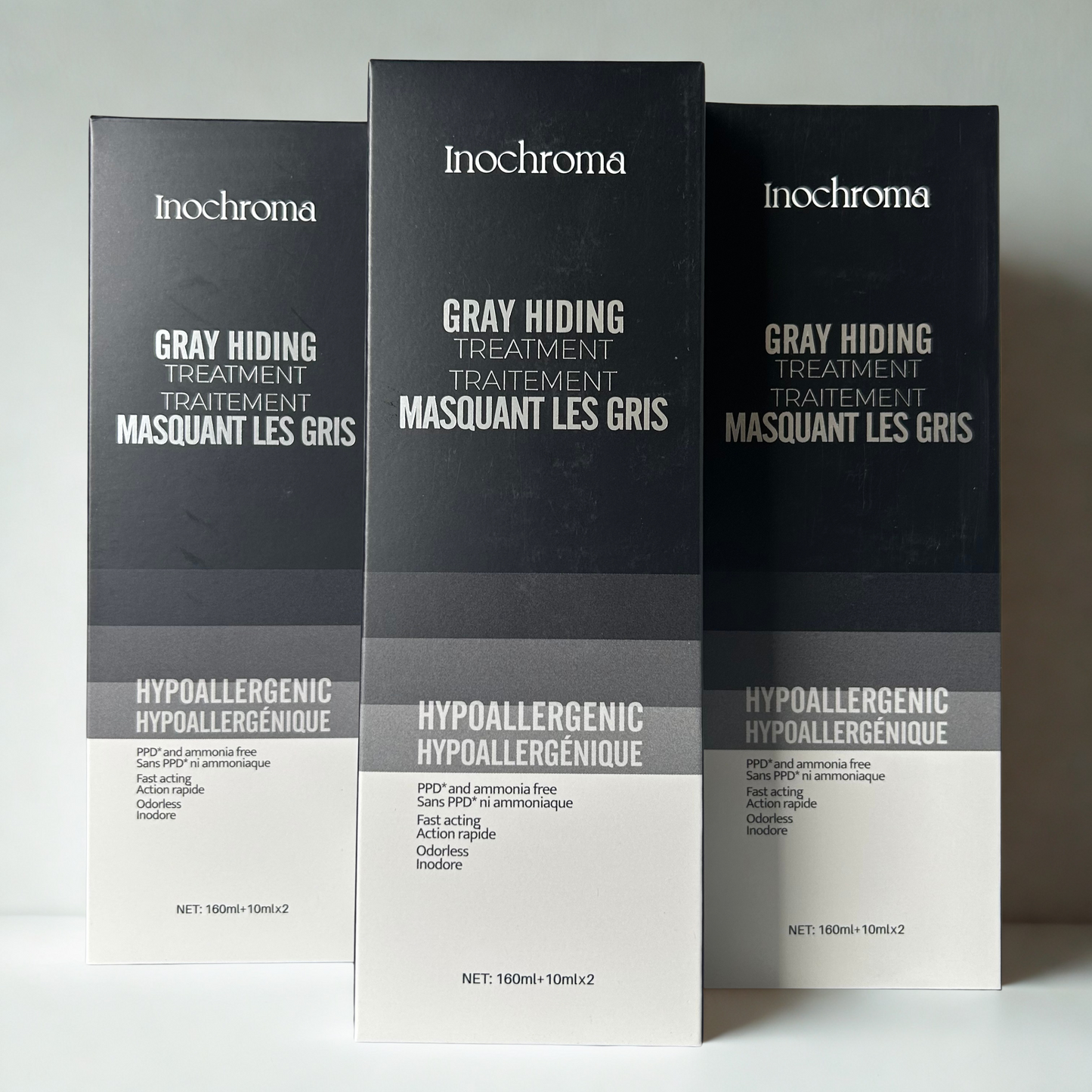 Inochroma Gray Hiding Treatment 3 pack bundle