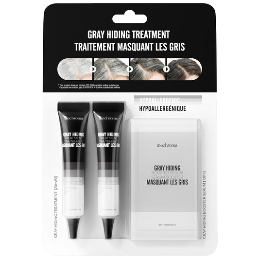 How to Conceal Gray Hair Gracefully? Discover Inochroma Grey Hiding Shampoo for a Naturally Youthful Look