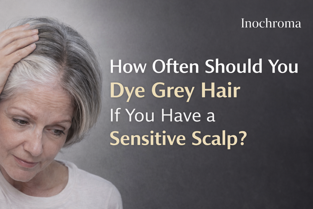 How Often Should You Dye Grey Hair with a Sensitive Scalp?