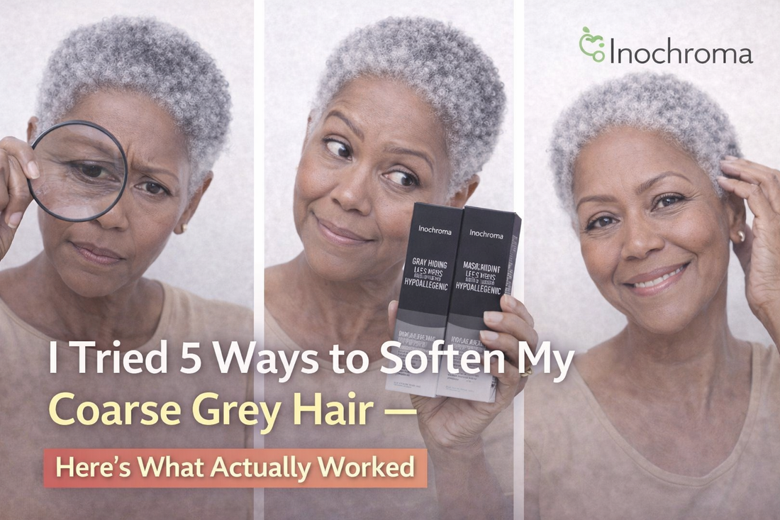 I Tried 5 Ways to Soften Coarse Grey Hair — What Really Worked