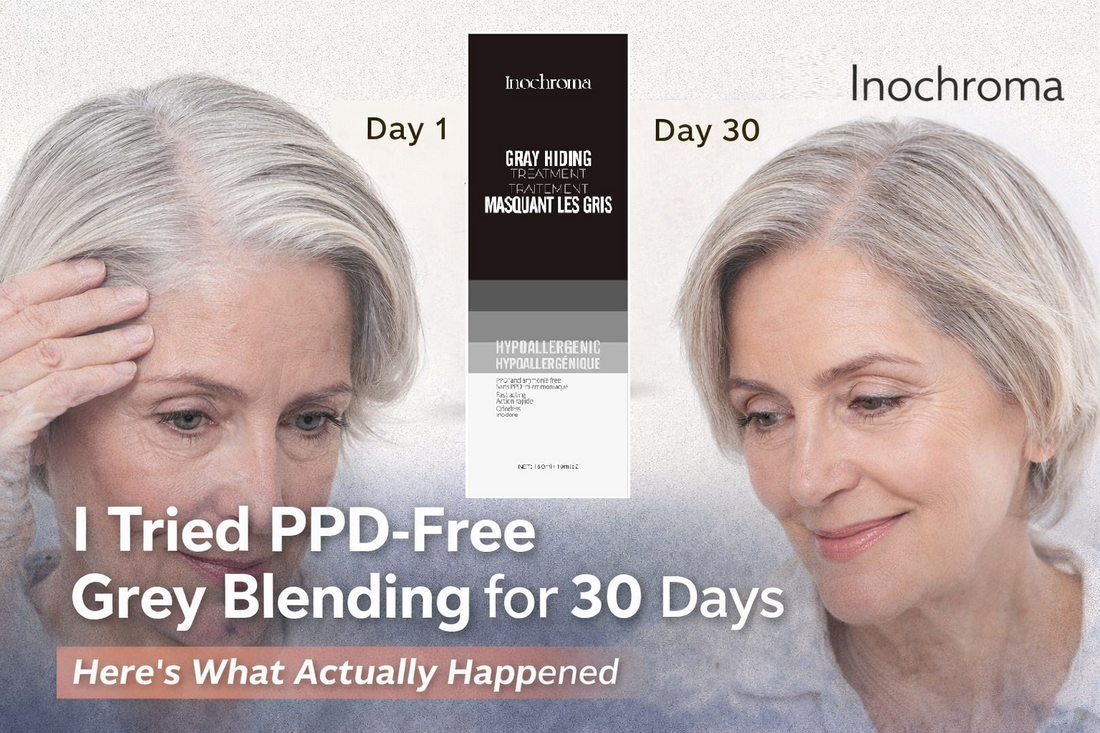 I Tried PPD-Free Grey Blending for 30 Days — Real Results