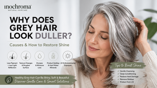 Why Does Grey Hair Look Duller Than Dark Hair? How to Restore Shine