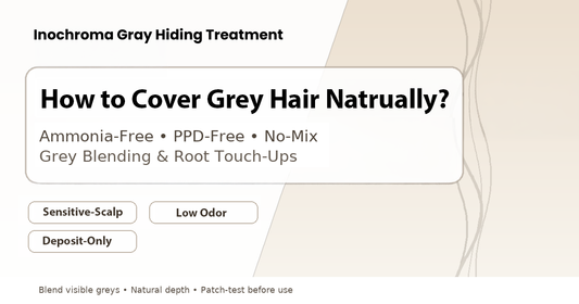 How to Cover Gray Hair Naturally
