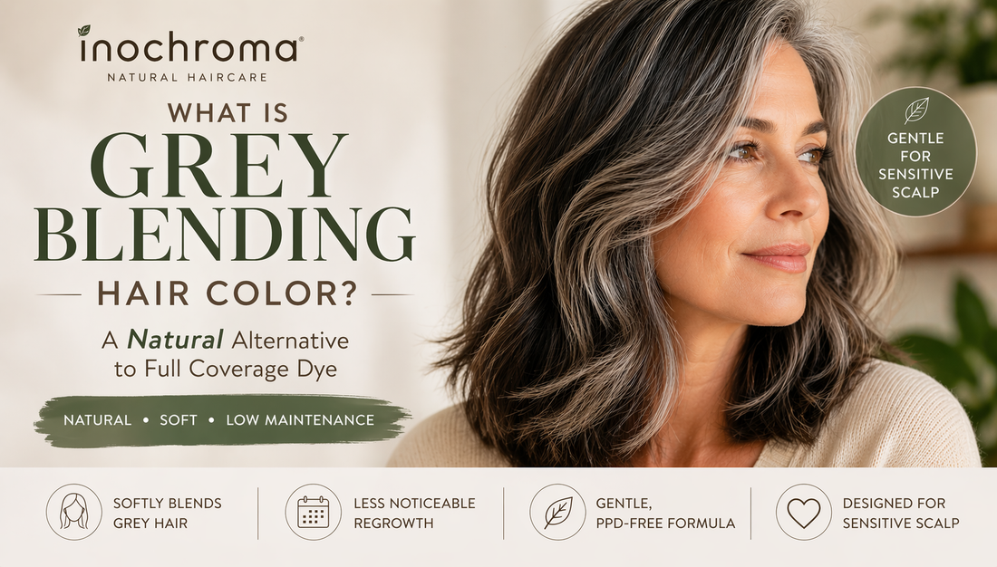 grey blending hair color natural soft grey hair for sensitive scalp