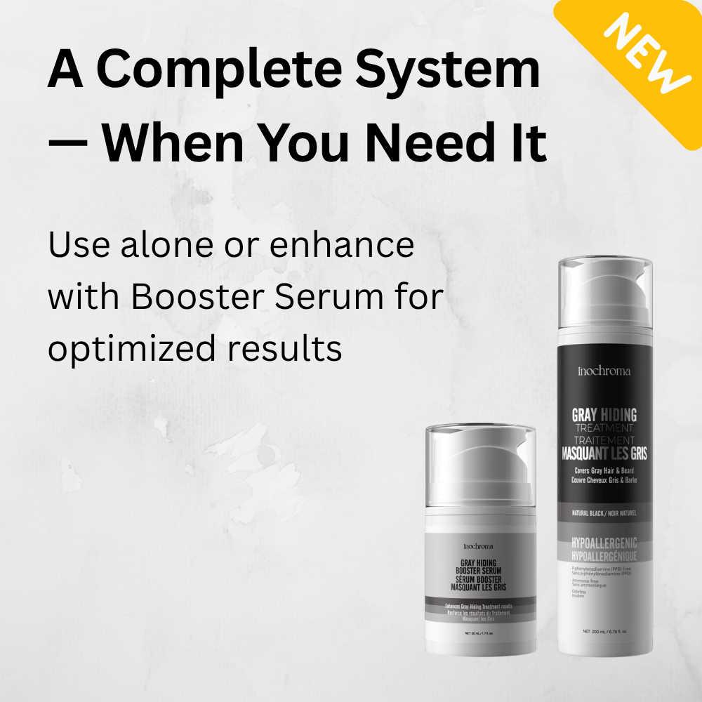 Internal Sale Only! Gray Hiding Treatment| For Hair and Beard | New Formula | Inochroma