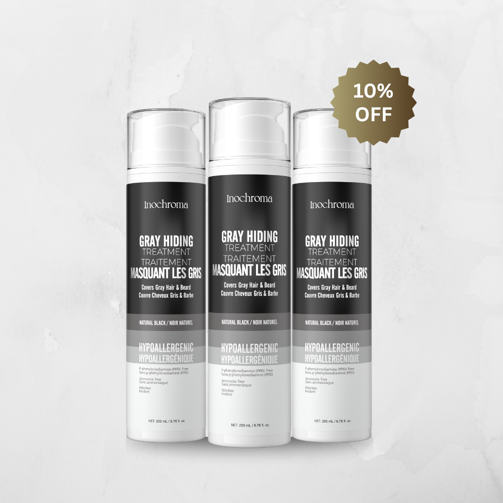 Gray Hiding Treatment | New Formula | 3-Pack Bundle | Inochroma