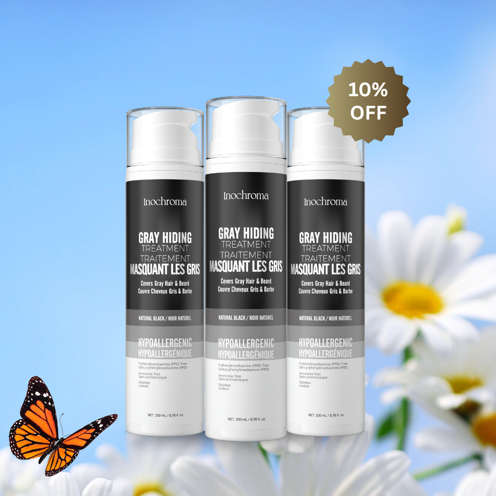 Gray Hiding Treatment | New Formula | 3-Pack Bundle | Inochroma