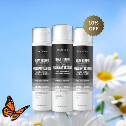 Gray Hiding Treatment | New Formula | 3-Pack Bundle | Inochroma