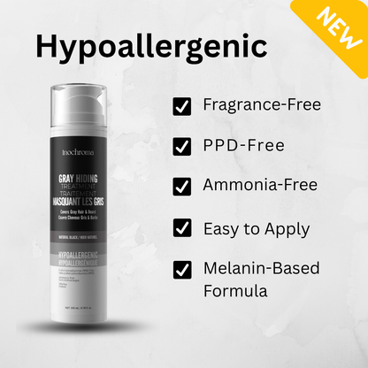 Internal Sale Only! Gray Hiding Treatment| For Hair and Beard | New Formula | Inochroma