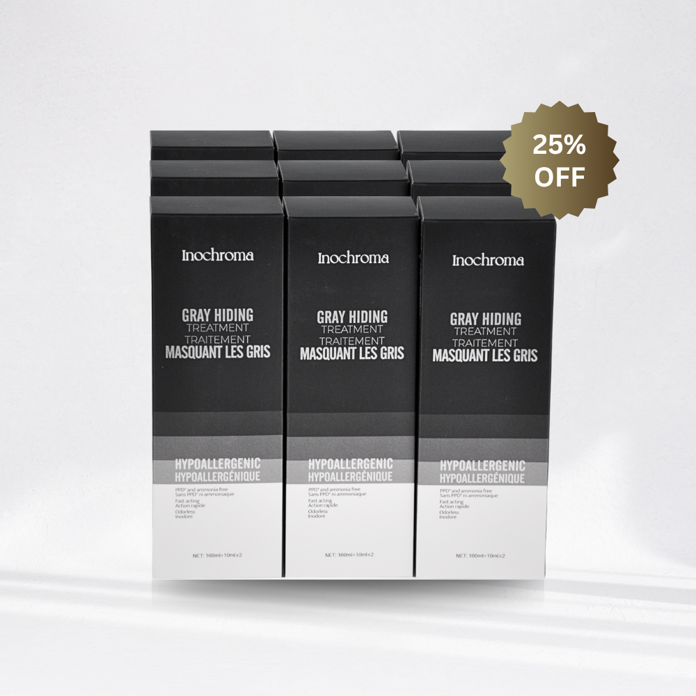 Gray Hiding Treatment | Original Formula | 9-Pack Bundle | Inochroma