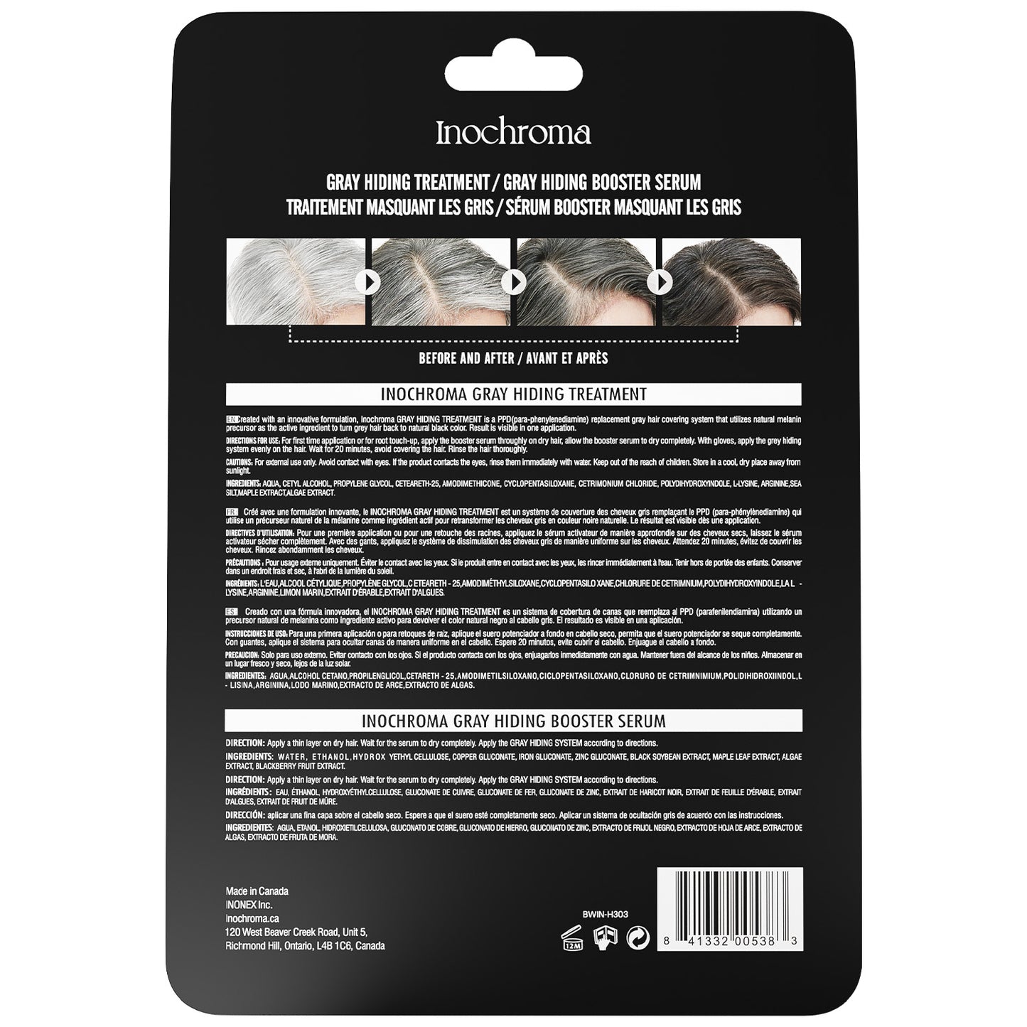 Hypoallergenic Shampoo Trial Kit by Inochroma