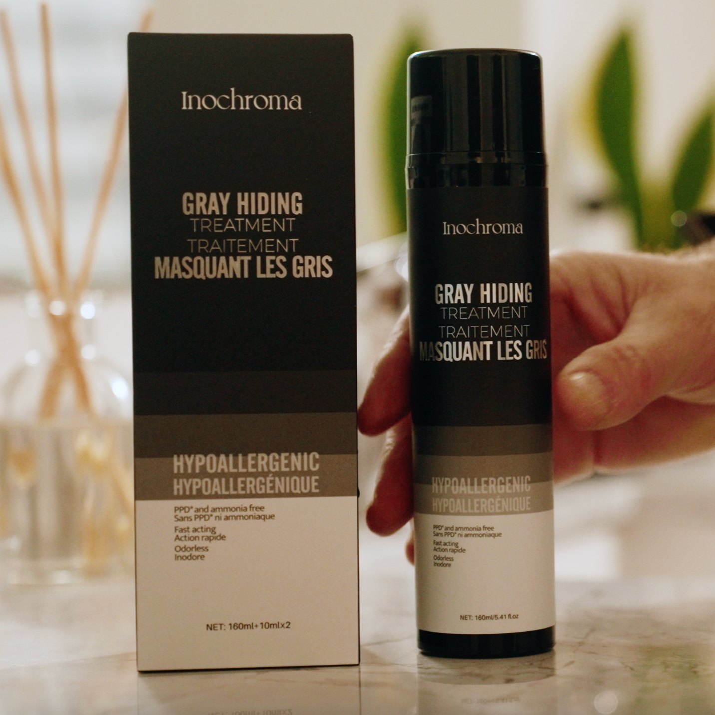 Natural Ingredients in Inochroma Hair Color Product