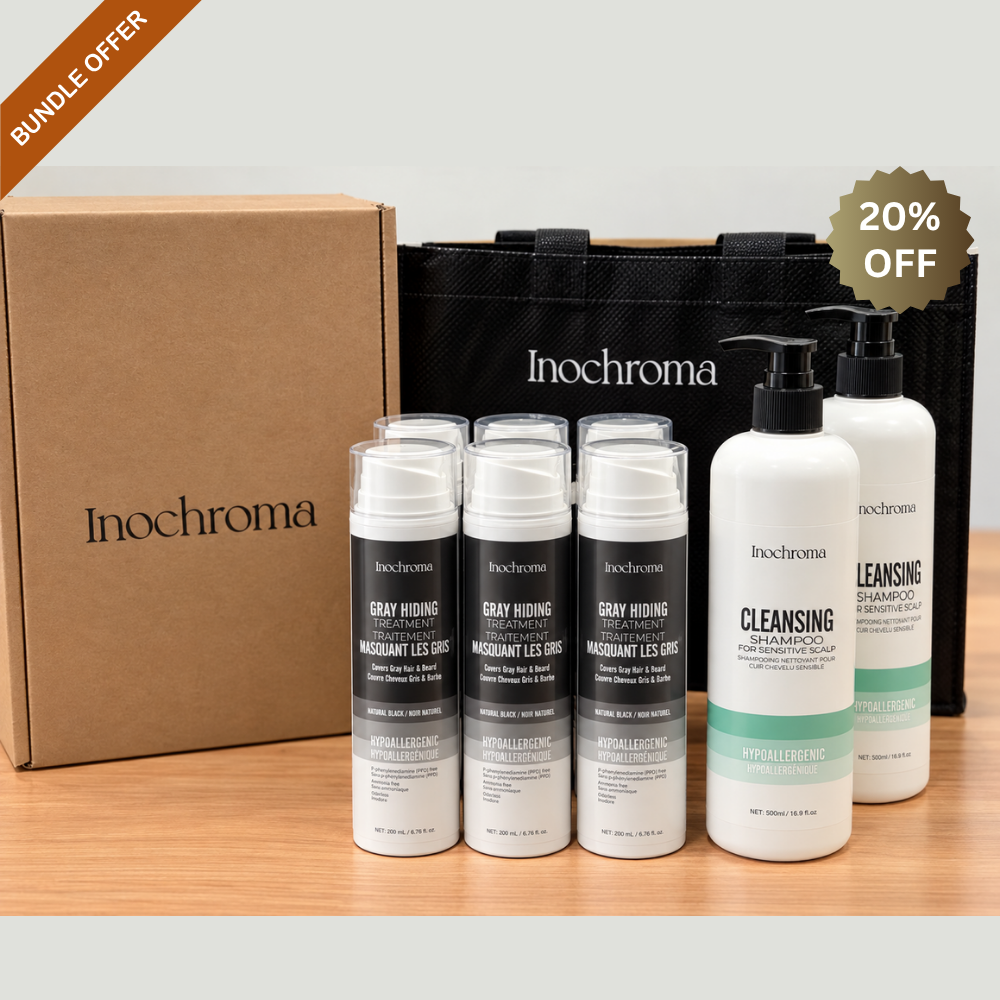 Holiday Bundle – Gray Coverage & Cleansing Bundle (8 Bottles)