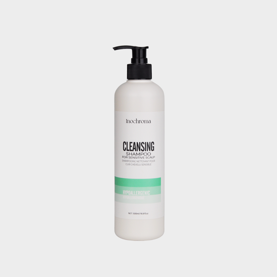 Inochroma Hypoallergenic Cleansing Shampoo for sensitive scalp