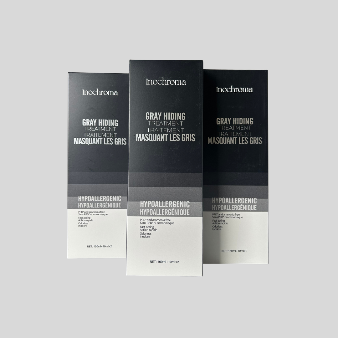 Inochroma Gray Hiding Treatment full-size bottles